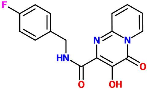 (图片) MC080068 N-(Fluoro-Bn)-3-OH-4-oxo-pyridopyrimidine-2-carboxamide